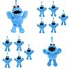 Adorable Sesame Street Cookie Monster Soft Plush Ornament Dolls For Kids Gifts