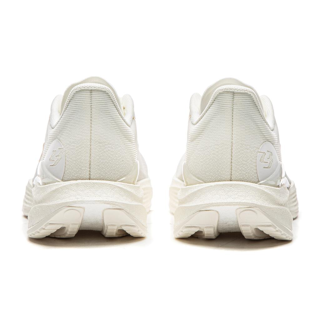 Li Ning Super Light 23 Cushioning Slip Resistant Abrasion Resistant Breathable Low top Running Shoes Women's Ivory ARBW018-4