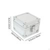 Single Watch Storage Box Wristwatch Display Gift with Sponge Pillow Case Jewelry Organizer for