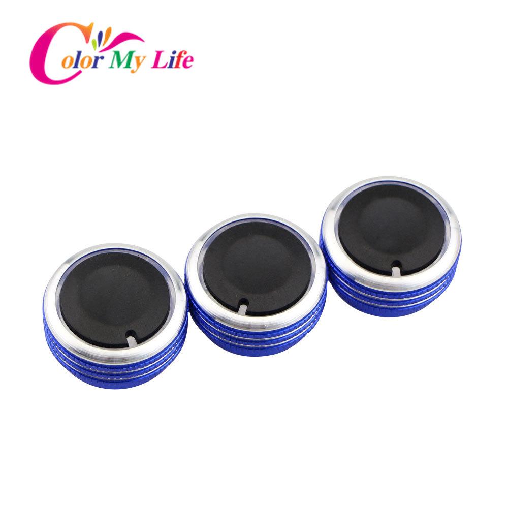 Color My Life Car Air Conditioning Knob AC Knob Heat Control Switch Button Knobs Fit for Nissan Qashqai 2012