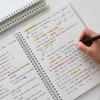 A6 Thickened Loose-leaf Coil Planner Notebook - Lined, Grid, and Blank Pages for College Students
