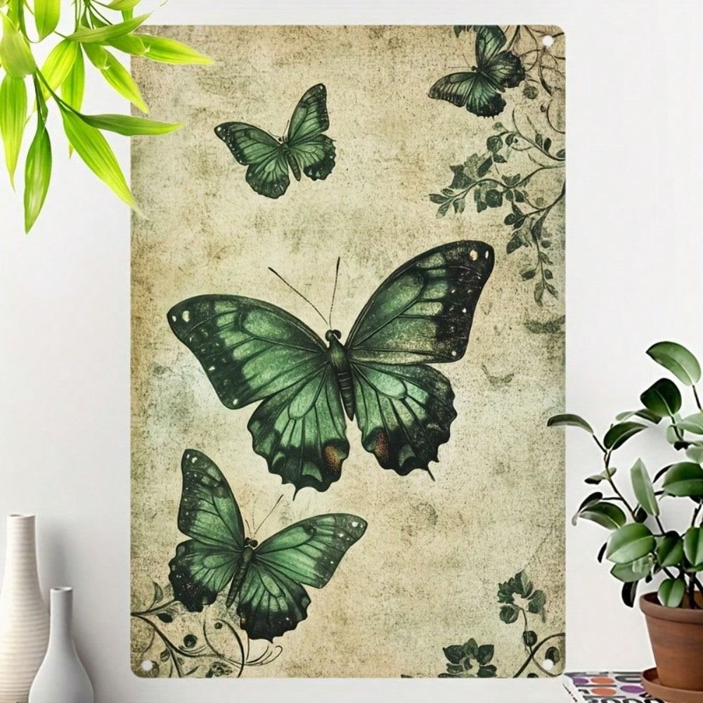Vintage Metal Tin Sign Retro Wall Art Poster Plaque 20x30cm Home Decor