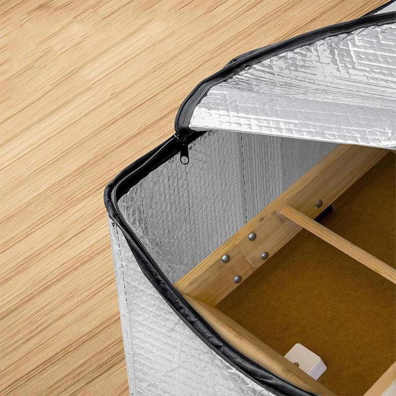 Attic Tent Insulation Cover 25x 54x 11 Inch Attic Stairway Sealed Barrier Dust Cover Home Attic Heat Insulation Warming Tools