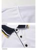 Men's Korean Style Short Sleeve Summer Polo Shirt - Solid Color Fashion Tee