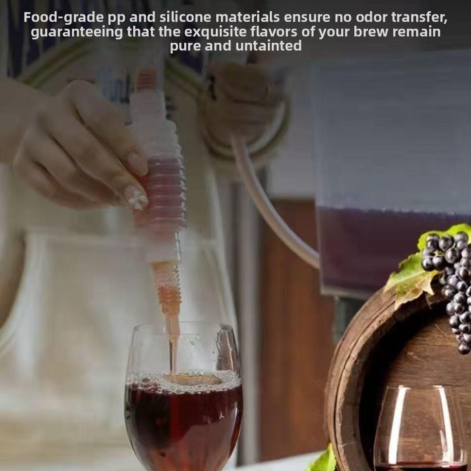 Evde Bira Üretimi Sifon Hortumu Şarap Bira Yapımı Aracı Bira Yapımı Gıda Sınıfı Malzemeler Satış El Hop Yoğurma Sifon Filtresi
