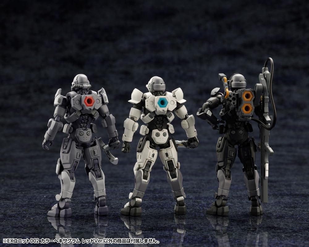Kotobukiya Hexa Gear EX Unit 002 Color Hexagram Red Scale Plastic Model Ver. 1/24