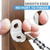 10pcs/Stainless Steel L Brackets - Small Right Angle Corner Brace for Shelves, Wood Furniture, Chair
