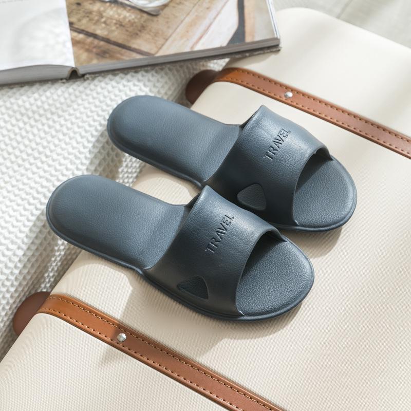 Unisex Non-slip Folding Bath Slippers for Home, Travel, and Hotels