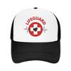Lifeguard of the Week Discover Cool Lifeguard Mesh Sun Hats Hiking Fishing Dropshipping Baseball Caps Unisex Streetwear Trucker Hat