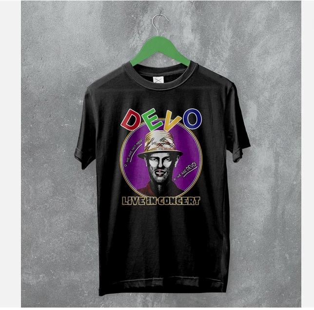 Devo T-Shirt Live In Concert Tee Tour Devo Shirt New Wave Band. 4XL