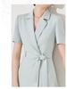Light Green Short Sleeve Professional Dress – Women's Formal OL Workwear