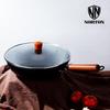 NORTON 32cm Fine Iron Frying Wok