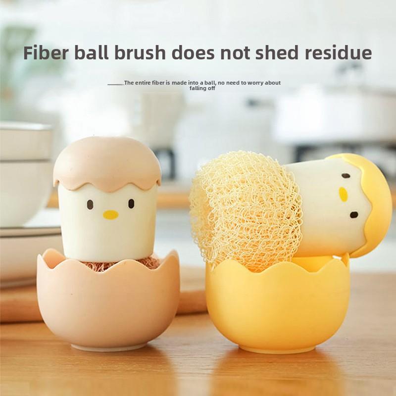 Nano Reinigungsbürste für Töpfe und Pfannen Kunststoffschrubber mit Griff für Küche