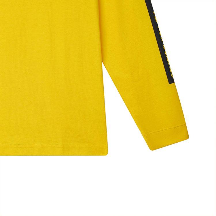 New Balance Sweatshirts Men's Yellow Crew Neck Moderate Regular AMT03528-ATY