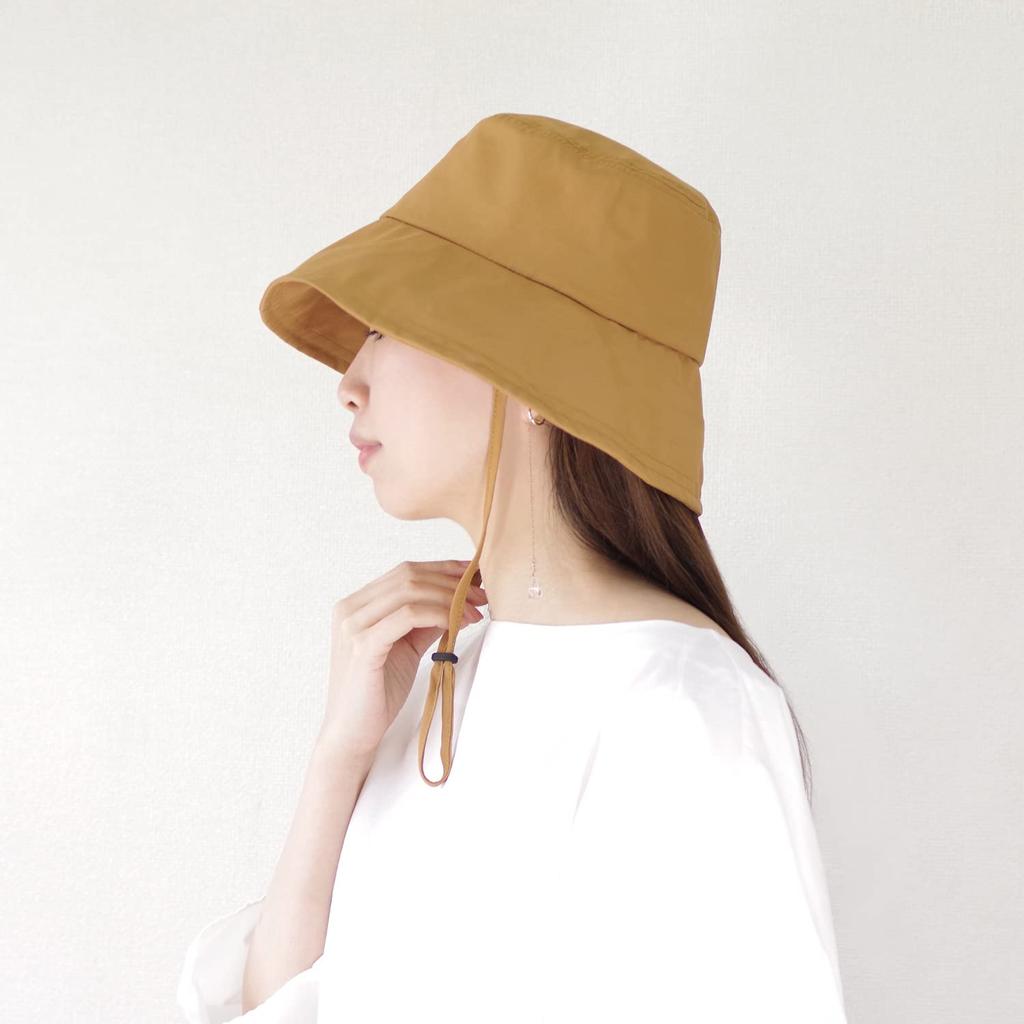 Shirokuma No Kimochi Water Cool Bucket Hat with Cooling UV Camel Women's Fabric, Protection, WCH-103,