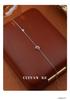 Cui Yan S925 Sterling Silver Korean Star & Moon Bracelet for Women - Elegant Daily Jewelry