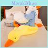 Goose Cuddly White Plush Toy Cute Sleeping Stuffed Doll Kids Decoration Gift