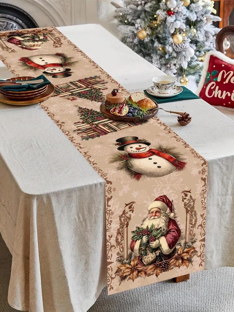 Table track 35x180 cm polyester anti-slip coating multi-colored
