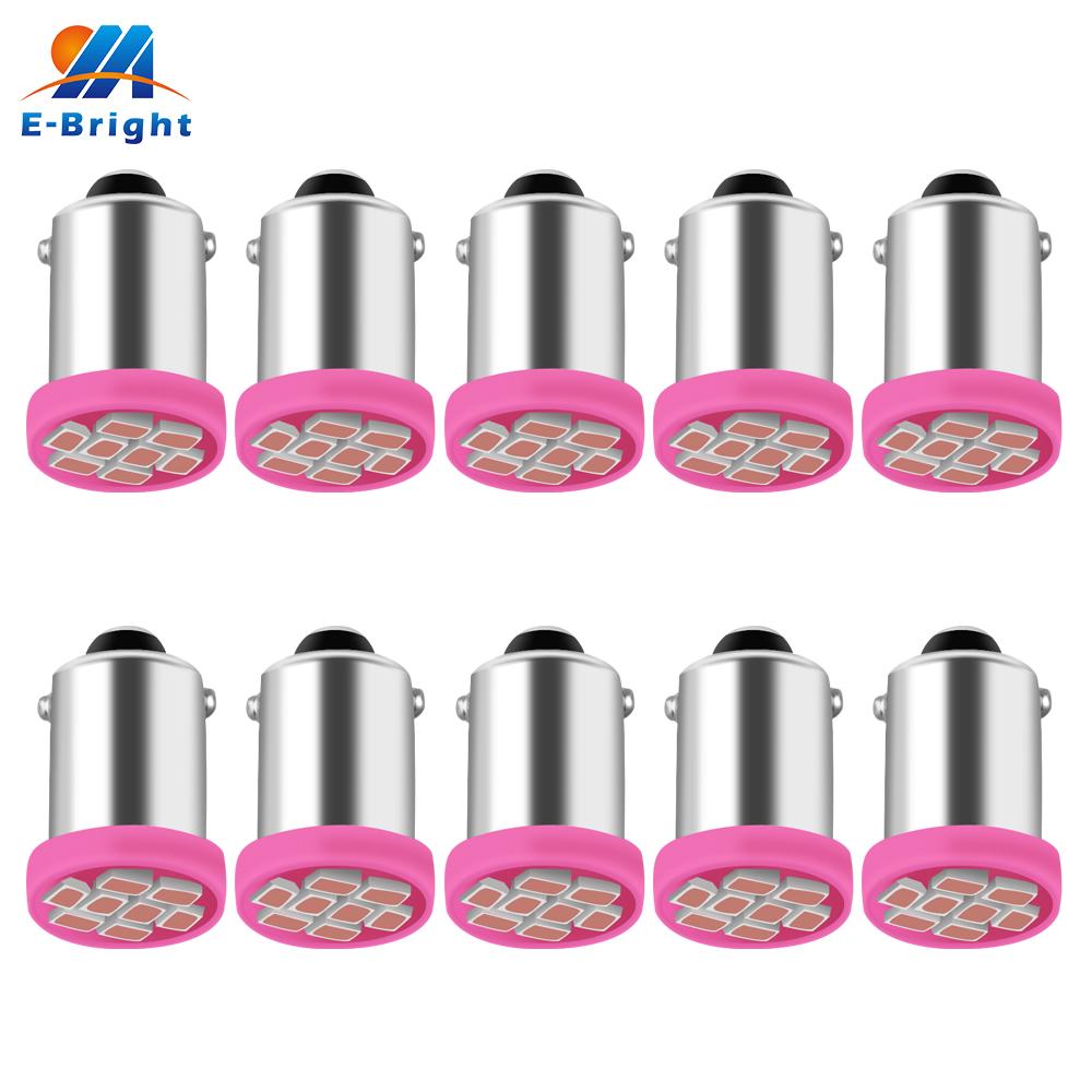 10 Stück BA9S LED-Birnen 12V 24V 6,3V 6V LED-Lichtbirnen T4W T11 Birnen Kennzeichenleuchten 1895 1891 64111 LED-Licht 755 44 47 1893 Birnen 7