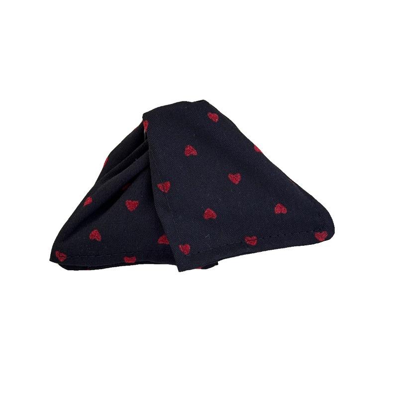 Love Fabric Triangular Hair Clip Large-sized Shark-shaped Hair Clip for Braiding At The Back of The Head