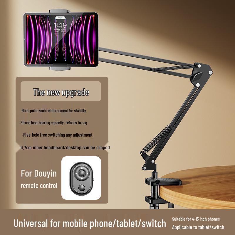 Adjustable Desktop Phone Holder: Bedside TV Arm for Dorms and Streaming