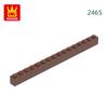Non-Toxic 16Pcs/Lot 2465 1X16 Dots Thick Building Blocks Moc Classic Accessories Compatible Bricks Children Toys Gift Box