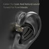 Hifi Kingdom ND-NICE Hybrid (1DD+1BA) Wired In-Ear Monitors Black with Mic