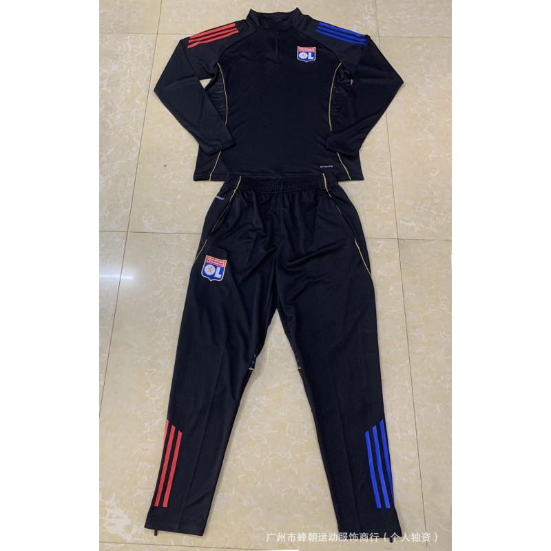 Men Women Long Sleeve Football Training Suit Winter Soccer Warm-Up Kit Performance Sportswear