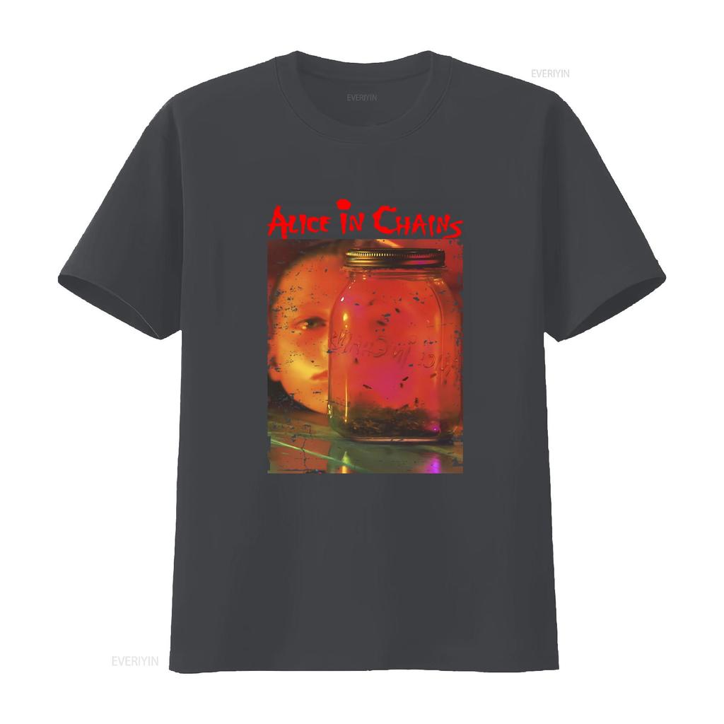 Alice In Chains Jar Of Flies T Shirt Front Back Print X Large Rock Band Merch vintage Washed designer clothes Stretched Stylish