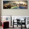 Brooklyn Bridge Night Landscape Canvas Paintings On The Wall Posters And Prints New York City Canvas Pictures For Bed Room Decor Background
