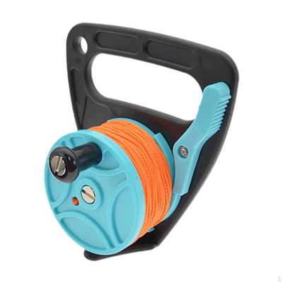 Diving Finger Reel with Grip Equipment, Guide Line, Thumb Stop for Water