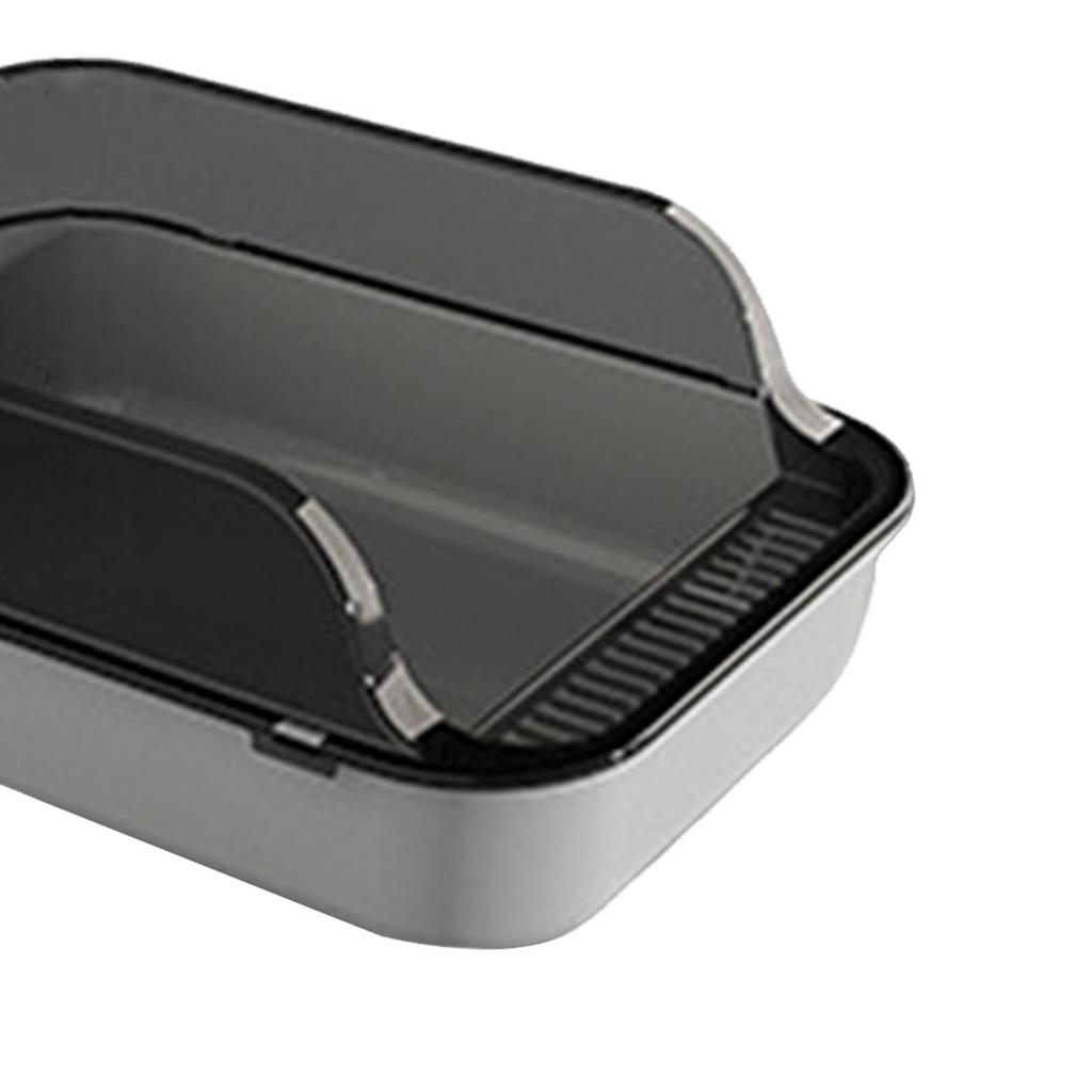 Open Top Cat Litter Toilet Cat Litter Container Removable Large Kitten Toilet