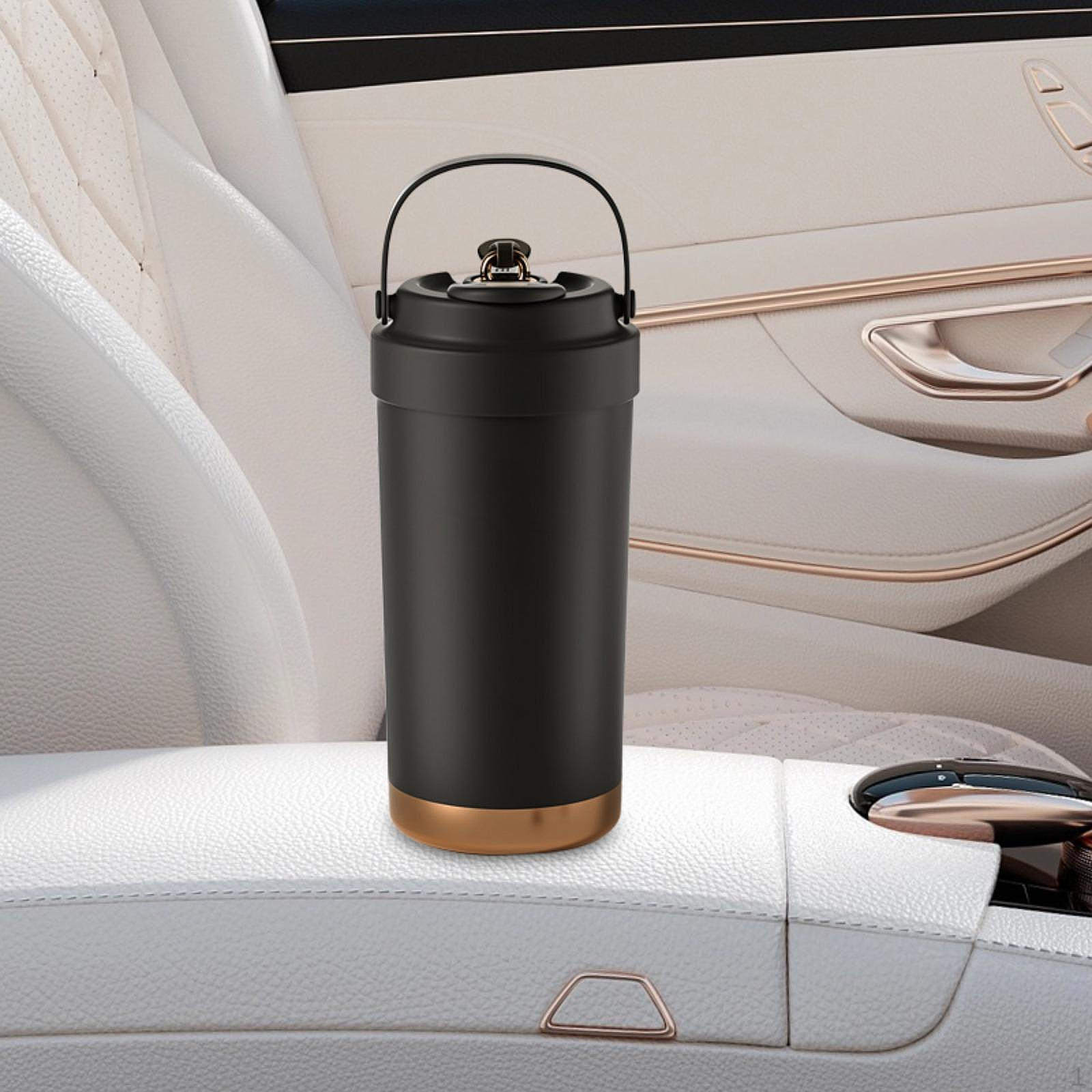 

Бутылка для воды с двойной стенкой и изоляцией из нержавеющей стали, стакан для холодных напитков со льдом, портативный чёрный