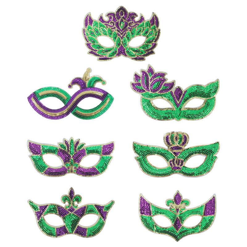 Anna Princess Carnival Face Mask With Diy Design For Halloween And Festival Party