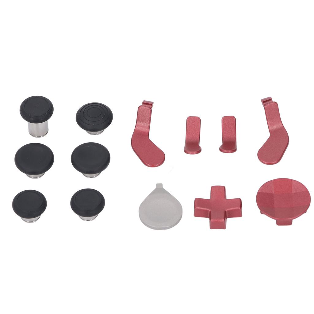 Controller Thumbsticks Set Stainless Steel Rubber D Pads Paddle Controller Accessories for Elite