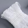 Perfect Match 1Pair Women Fake Cuff Sweet Floral Lace Horn Cuffs Shirt Detachable Fake Sleeves Sweater Wrist Cuffs Sweater Blouse Horn Cuffs