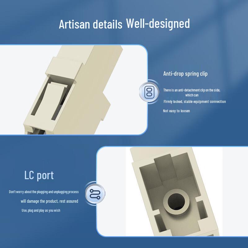 Guanghang Telecom-Grade Fiber Optic Adapters