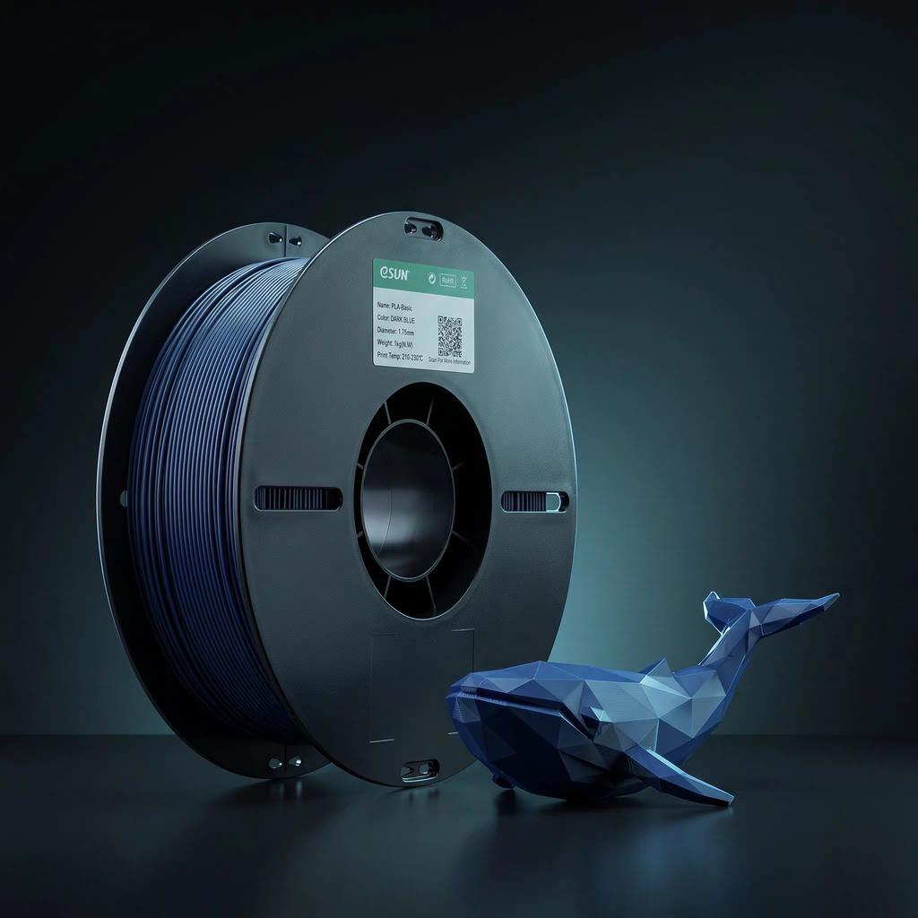 ESUN PLA 3D Printing Filament 1.75mm Light Grey FDM Plastic Rod 1KG 27 Colors Factory Quality Guarantee ROHS REACH