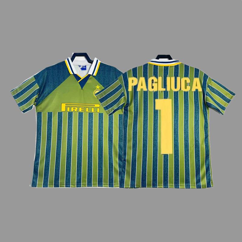 Inter Retro Jersey Football Jersey Classic Baggio Ronaldo Zanetti Figo Adriano Jersey