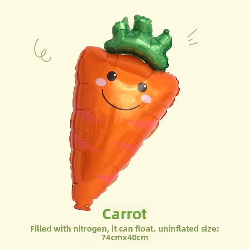 Baloane cu aer plutitoare din folie de aluminiu în formă de fructe și legume, Recuzită foto, Decorațiune eveniment, Decorațiune petrecere tematică de ziua de naștere