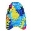 Inflatable Surfing Board with Handles Surfing Body Board Folding Beach Surfboard Lightweight Swimming Floating Mat Devices