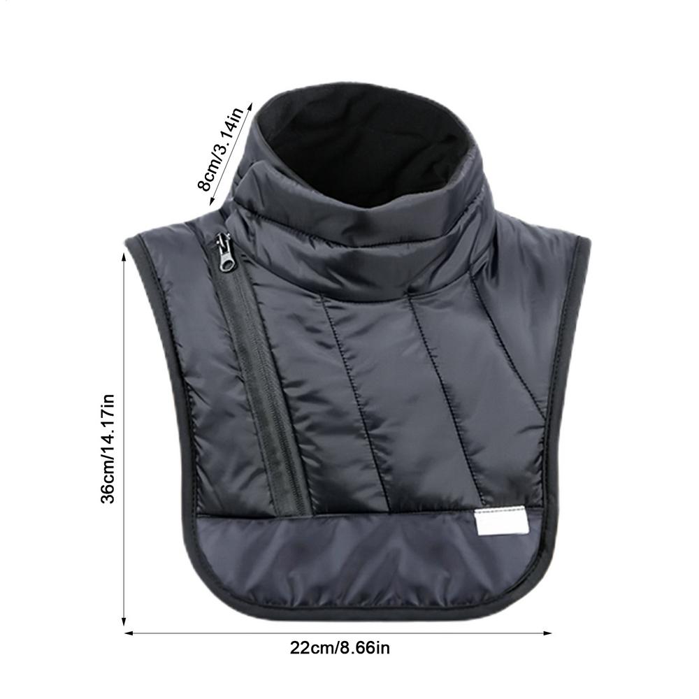 

M/XL Winter Warm Neck Chest Warmer For Men Women Windproof Motorbike Warm Scarf Moto Neck Cloak Motorcycle Cycling Thermal
