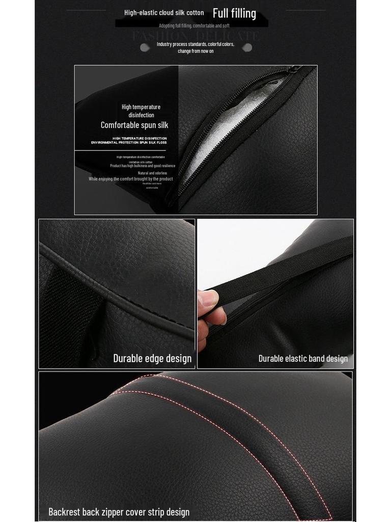 Lynk & Co High-End Autositzkissen Set: Kopfstütze, Nackenkissen, Lendenwirbelstütze für die Modelle 01, 02, 03, 05, 06.