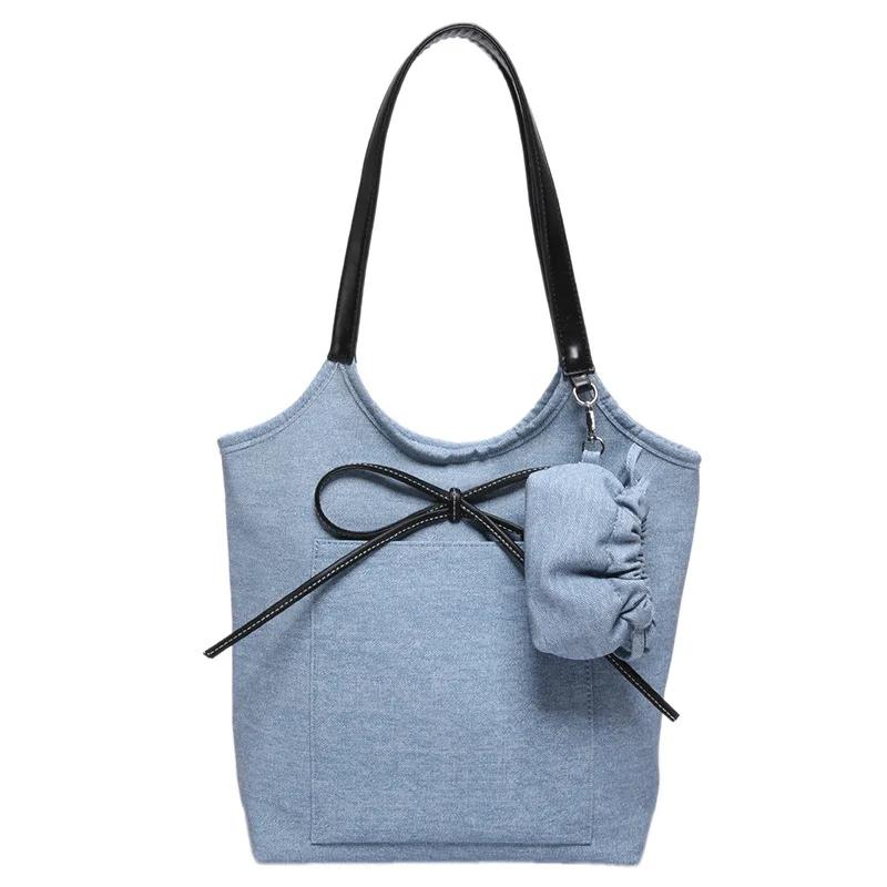 Damenhandtasche mit großem Fassungsvermögen, Sommer neu, schlicht und vielseitig, lässige Achseltasche, modisch und vielseitig