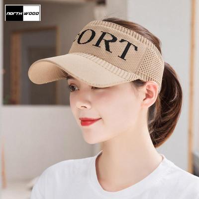 Knitted Top Empty Caps for Women Summer Sports Golf Caps Breathable Summer Hats Dad Hats