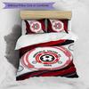 Set Lenzuola Stampato Sheffield United Football 3 Pezzi, Comodo Set Copripiumino per Camera da Letto Amico della Pelle