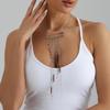 Multi Layer Pearl Tassel Brooch Necklace Multiple Functions Luxury Delicate Pin Pendant Necklace Jewelry Accessories