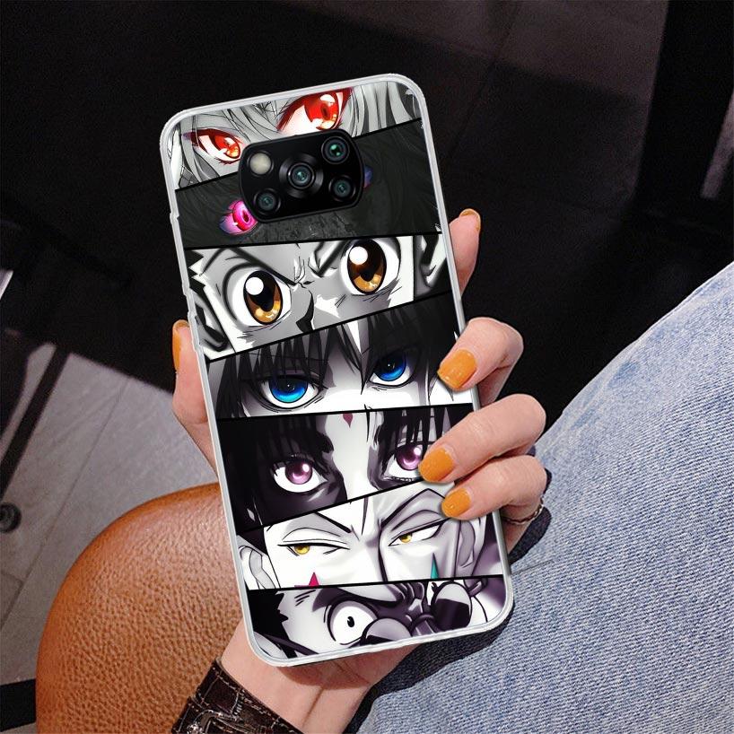 Hunter X Anime Phone Case For Xiaomi Poco X7 X6 X5 Pro F7 Ultra Redmi 15C 15 13C 13 12C 12 10 10A 10C 9 9A 9C 9T Cover Poco X7 X