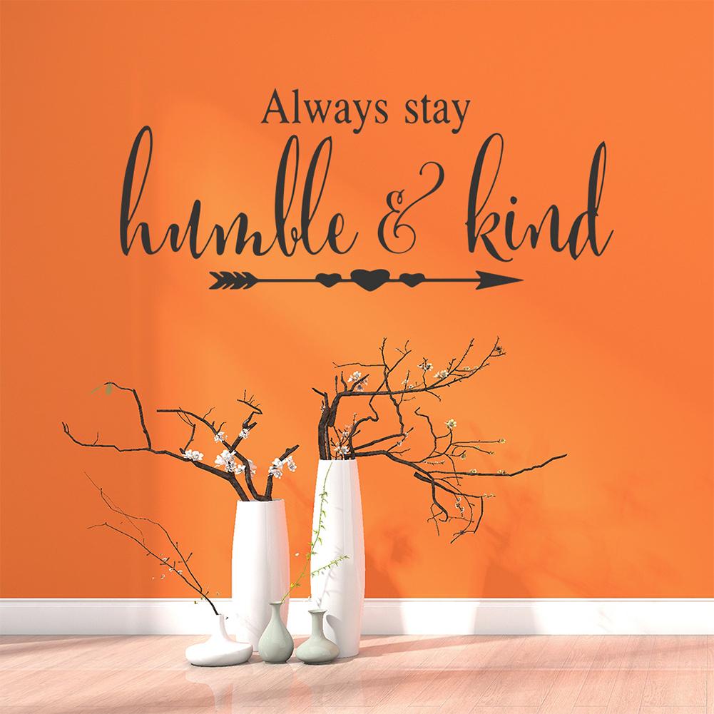 English Letter Inspirational Wall Stickers Self-adhesive Wall Decals For Bedroom Living Room Decoration