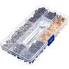 Metal Four-Hole Snap Fastener Tool Set with Four-Color Invisible Mother-Child Buckle (100 Pieces, Types 831 & 633)